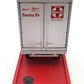 MTH 20-98111 Santa Fe Flatcar with 2 Santa Fe Trailers (2-Rail) EX/Box