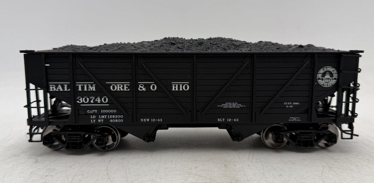 Atlas 7421-2 O Baltimore & Ohio 50 Ton War Emergency Hopper Car #30740 (2 Rail) EX/Box