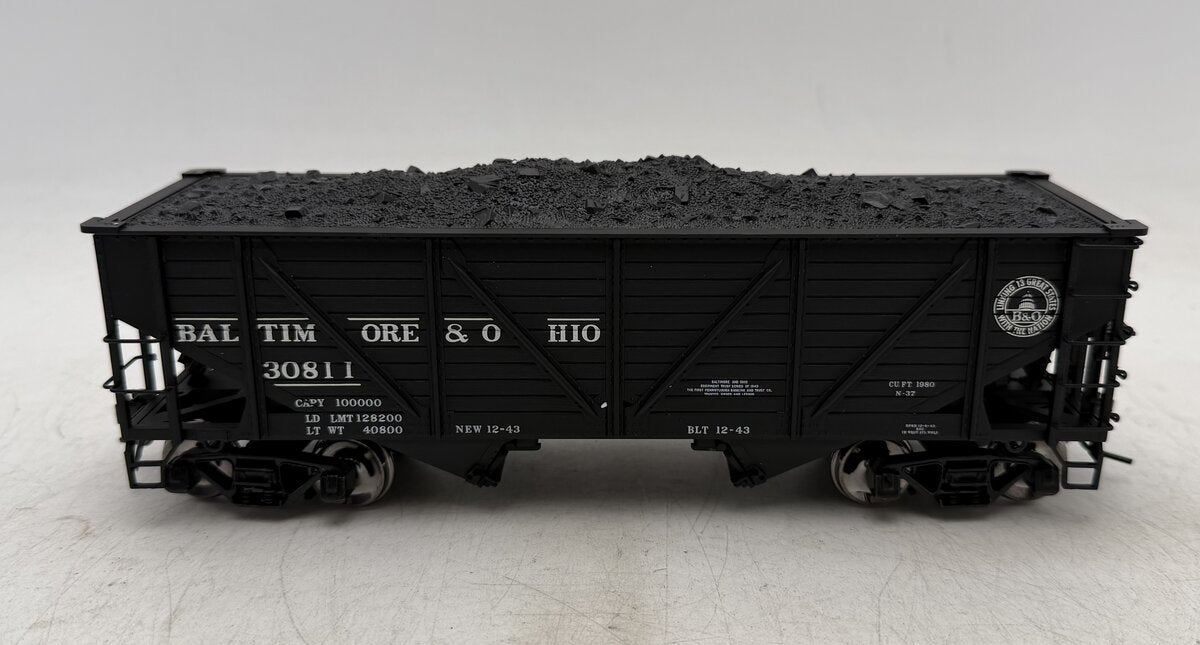 Atlas 7421-4 O Baltimore & Ohio 50 Ton War Emergency Hopper Car #30811 (2 Rail) LN/Box
