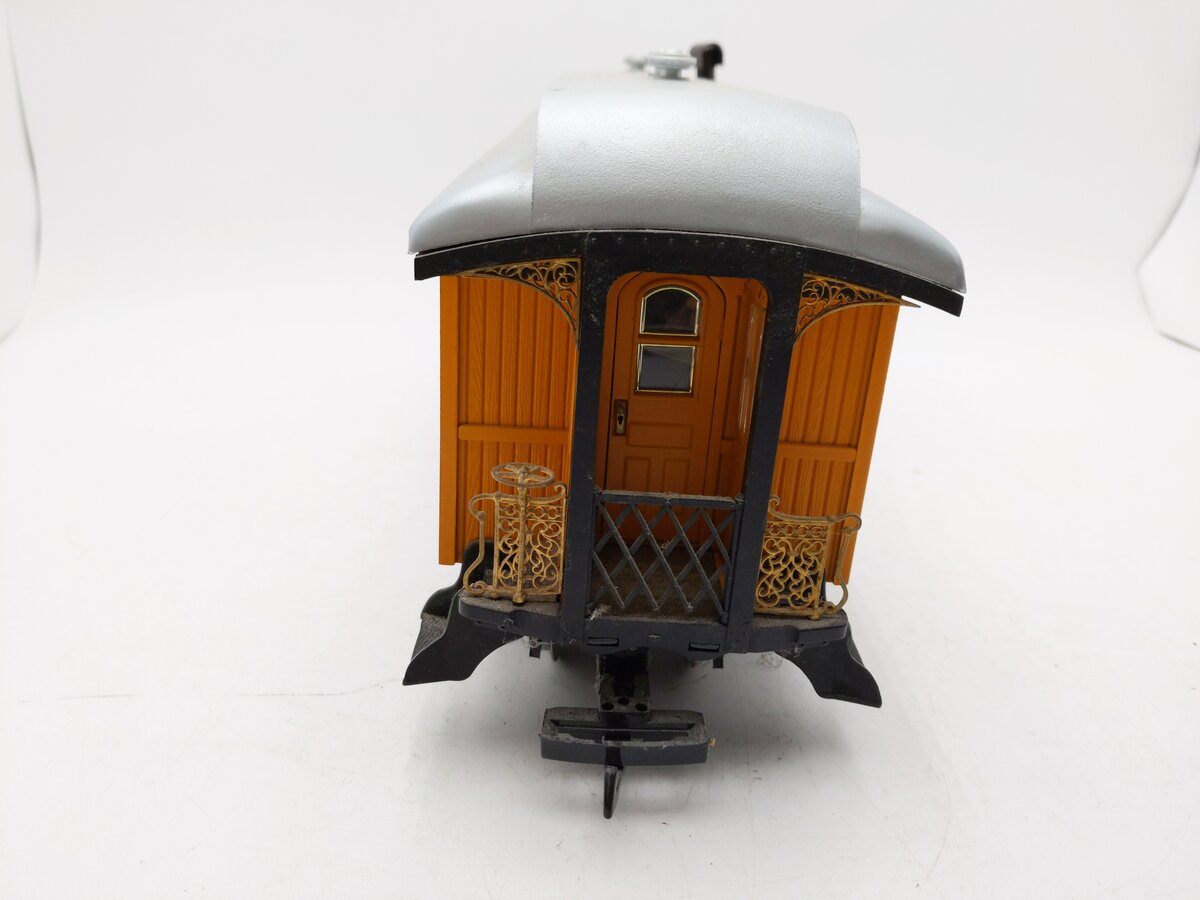 Aristo-Craft 31004 D&RGW Illuminated Passenger Coach (Metal Wheels) EX/Box