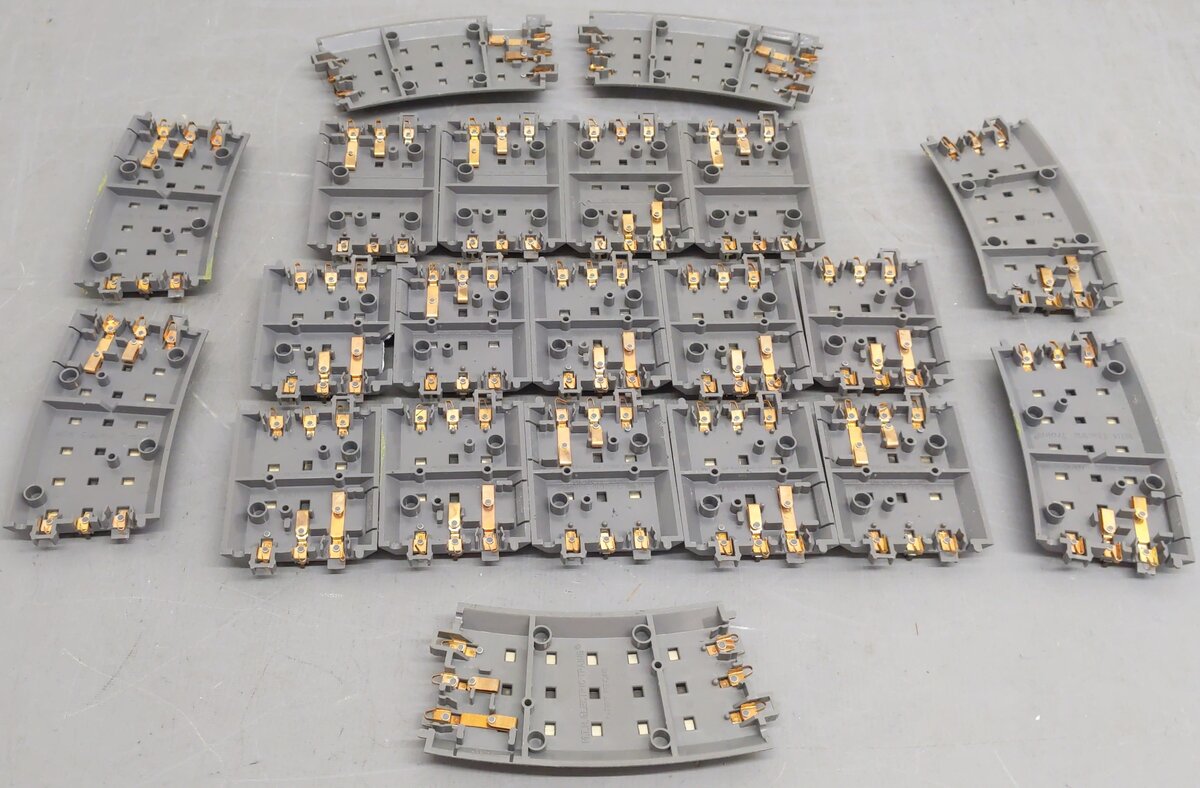 MTH Assorted Real Trax Track Sections 40-1017, 40-1018, 40-1022 [21] VG