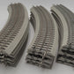 Lionel 6-12015 FasTrack O36 45-Degree Curved Track Sections (16) EX