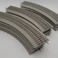 Lionel 6-12015 FasTrack O36 45-Degree Curved Track Sections (16) EX