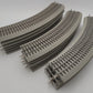 Lionel 6-12015 FasTrack O36 45-Degree Curved Track Sections (16) EX