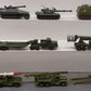 Dinky Toys 1:43 Scale Assorted Die-Cast Military Vehicles [8] VG