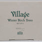 Dept 56 52636 Winter Birch Trees (Set of 6) EX/Box