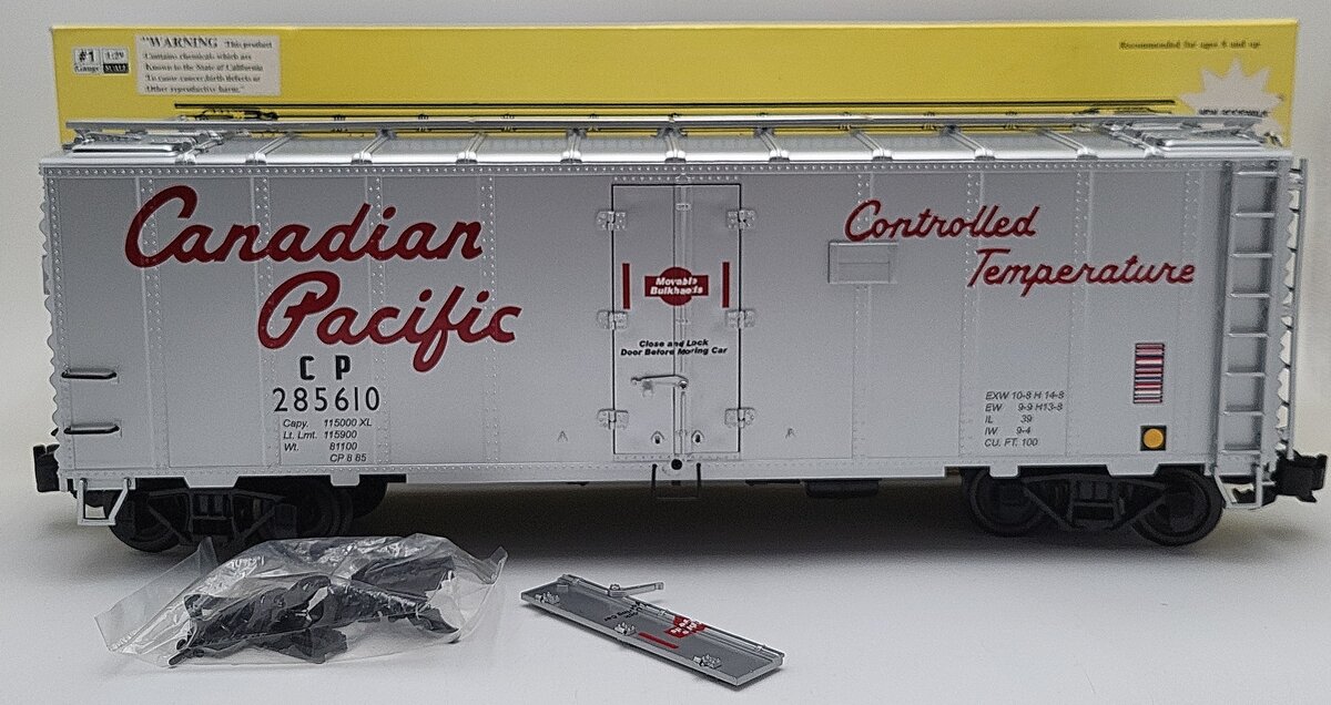 Aristo-Craft ART-46800A G Scale Canadian Pacific Reefer Car #285610 EX/Box