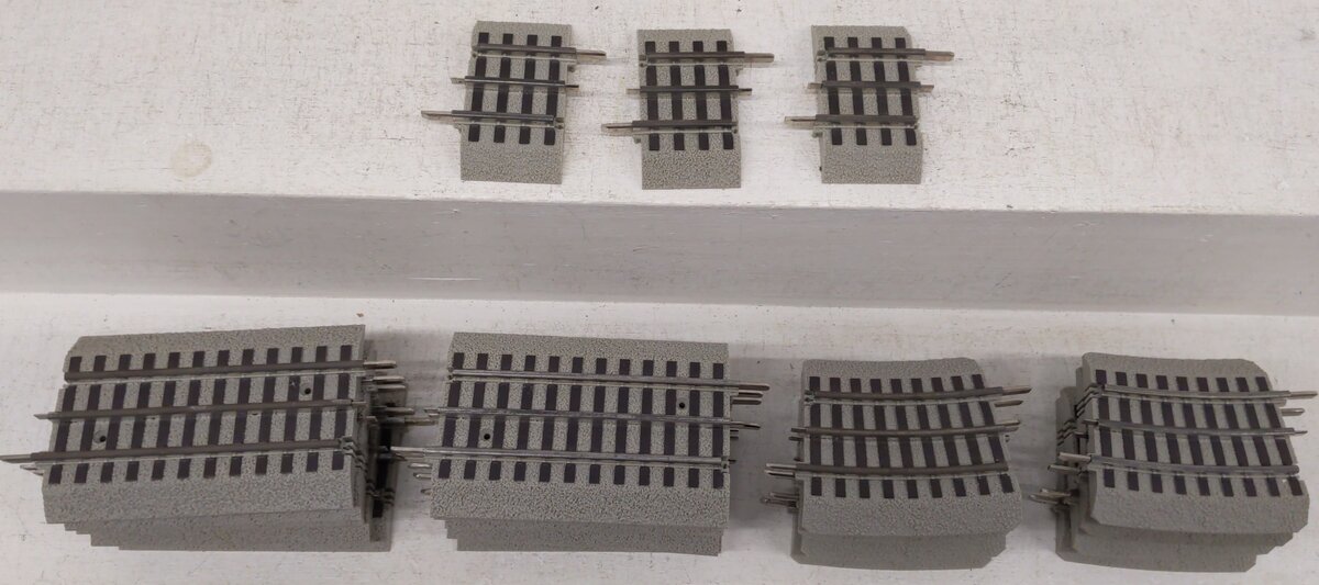 Lionel O Gauge Assorted Straight and Curved FasTrack Sections [21] EX