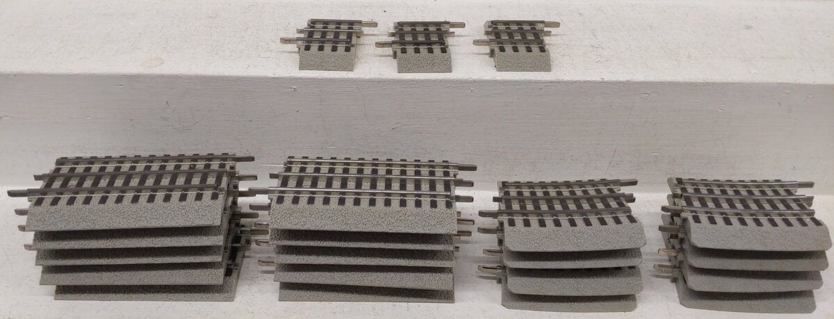Lionel O Gauge Assorted Straight and Curved FasTrack Sections [21] EX