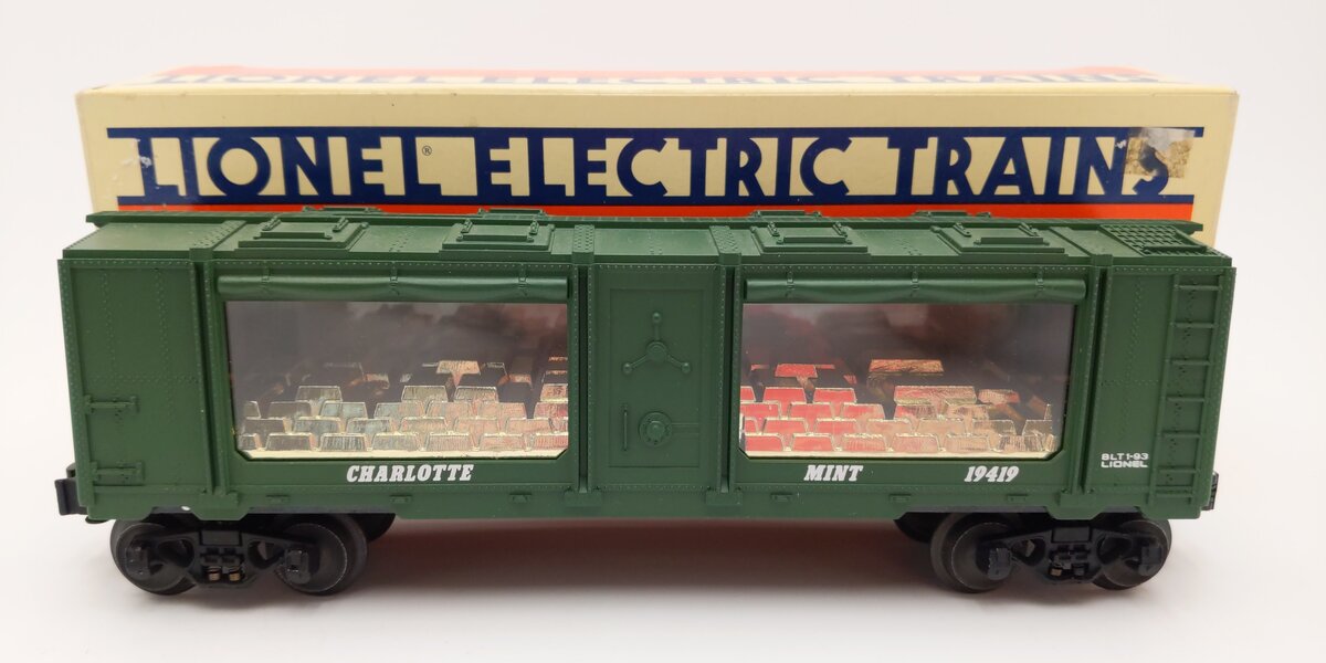 Lionel 6-19419 O Gauge Charlotte Mint Car LN/Box