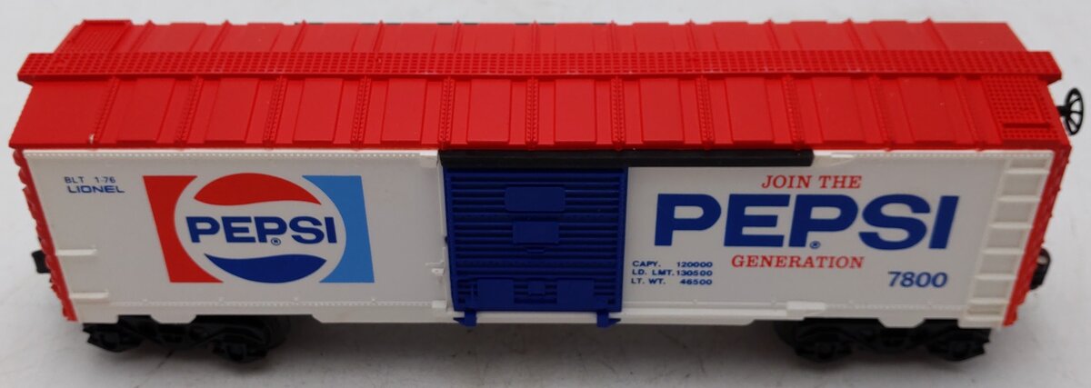 Lionel 6-7800 O Gauge Pepsi Boxcar EX/Box