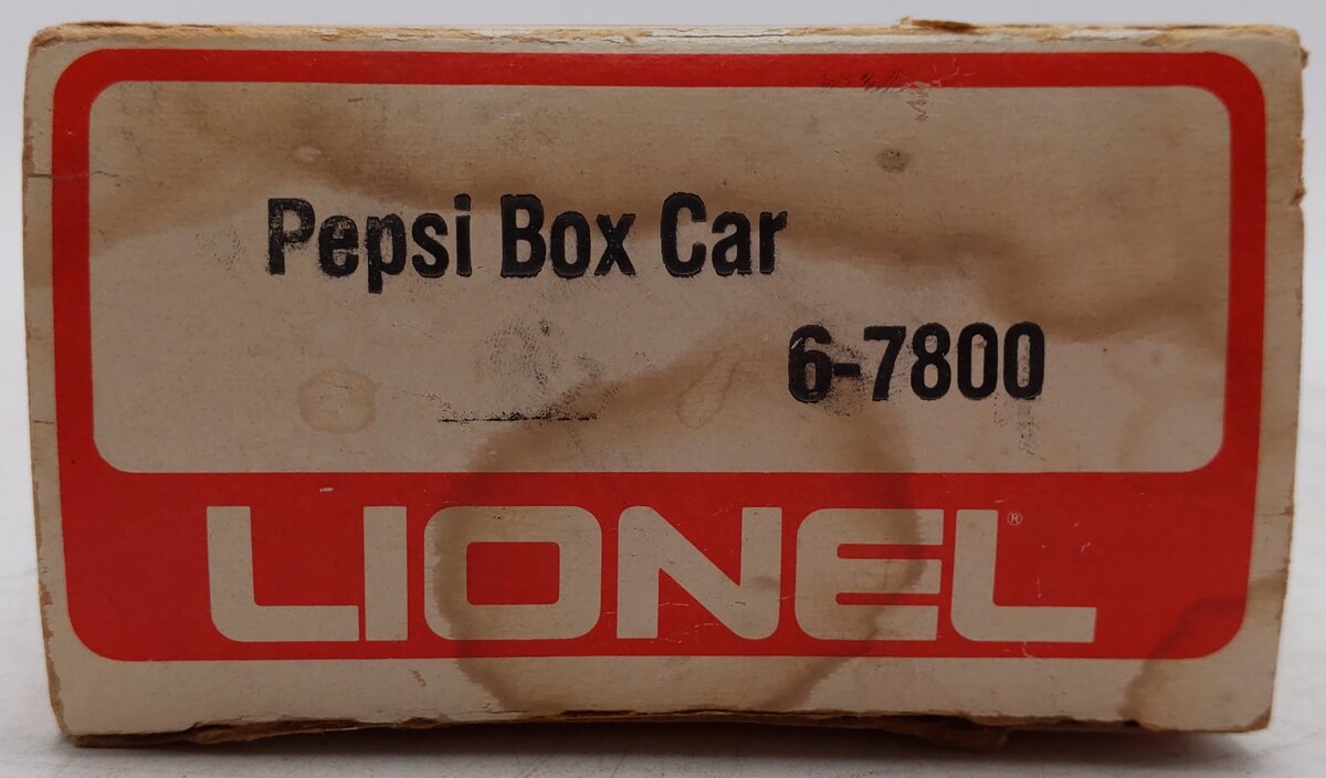 Lionel 6-7800 O Gauge Pepsi Boxcar EX/Box