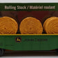 Lionel 6-84482 O Gauge John Deere Gondola with Hay Bails EX/Box