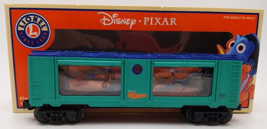 Lionel 6-36781 O Gauge Disney Finding Nemo Aquarium Car LN/Box