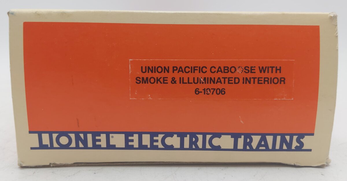 Lionel 6-19706 O Union Pacific Extended Vision Smoking Illuminated Caboose #9706 EX/Box