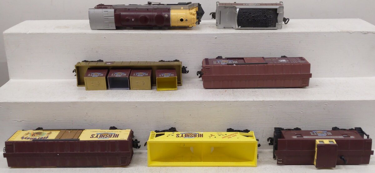 K-Line K1401 O Gauge Hershey's 100th Anniversary Steam Train Set EX/Box