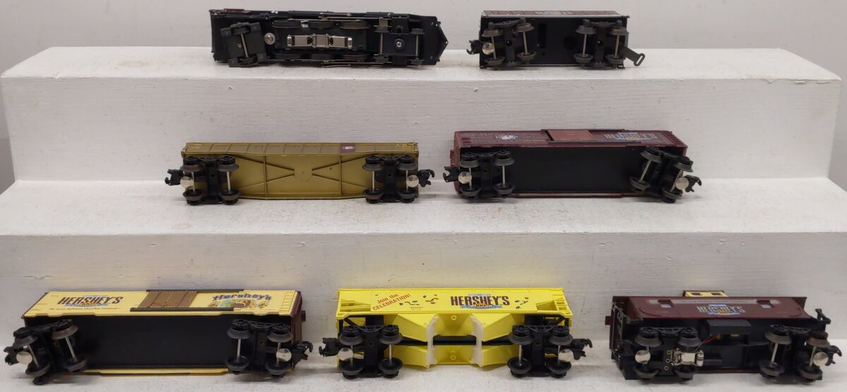 K-Line K1401 O Gauge Hershey's 100th Anniversary Steam Train Set EX/Box