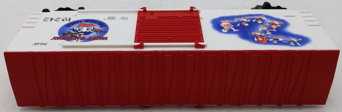 Lionel 6-19242 O Gauge Disney Donald Duck 50th Anniversary Hi Cube Boxcar #19242 EX/Box
