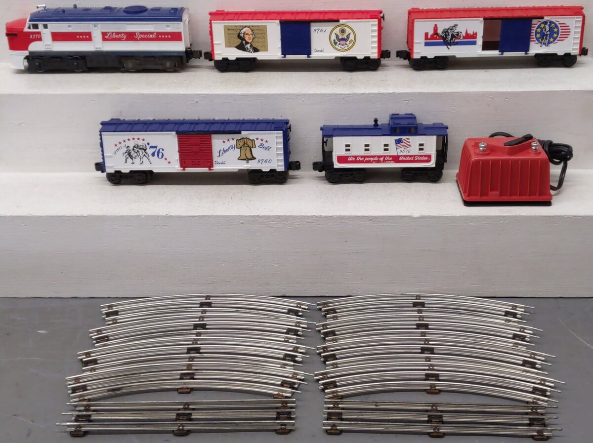 Lionel 6-1577 O Gauge The Liberty Special Bicentennial Set EX/Box