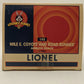 Lionel 6-12955  O Gauge Road Runner & Wile E. Coyote Ambush Shack VG/Box