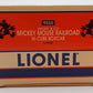 Lionel 6-29205 Mickey Mouse Railroad Hi-Cube Boxcar #9555 EX/Box