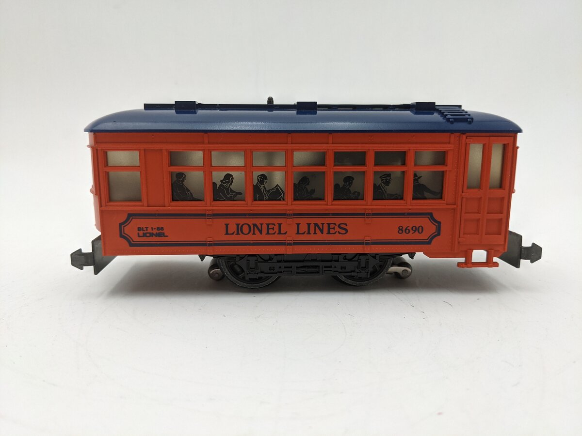 Lionel 6-8690 O Gauge Lionel Lines Trolley Car #8690 VG/Box