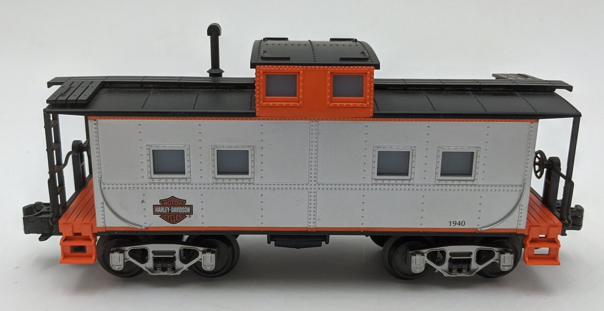 MTH 30-4120C O Gauge Harley Davidson Steel Caboose EX/Box
