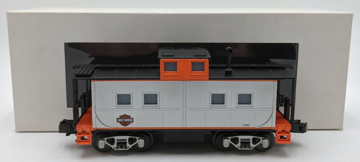 MTH 30-4120C O Gauge Harley Davidson Steel Caboose EX/Box
