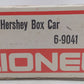 Lionel 6-9041 O Gauge Hershey's Chocolate Boxcar #9041 EX/Box
