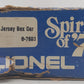 Lionel 6-7603 O Gauge State of New Jersey Boxcar #7603 VG/Box