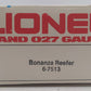 Lionel 6-7513 O Gauge Bonanza Refrigerator Car #7513 LN/Box