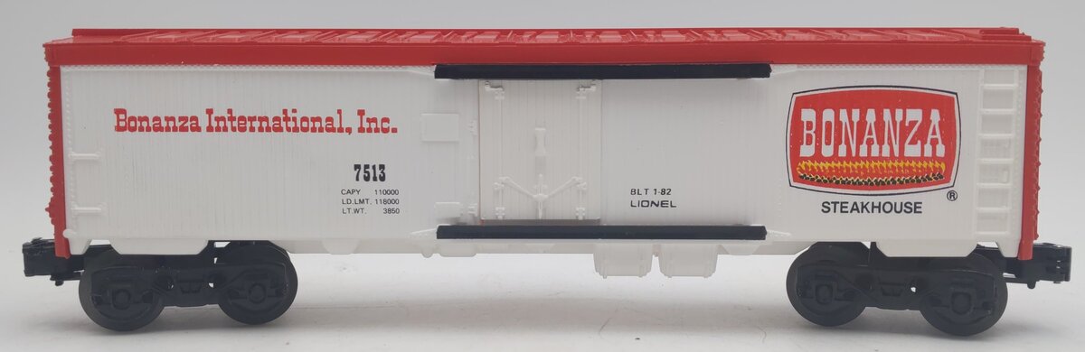 Lionel 6-7513 O Gauge Bonanza Refrigerator Car #7513 LN/Box
