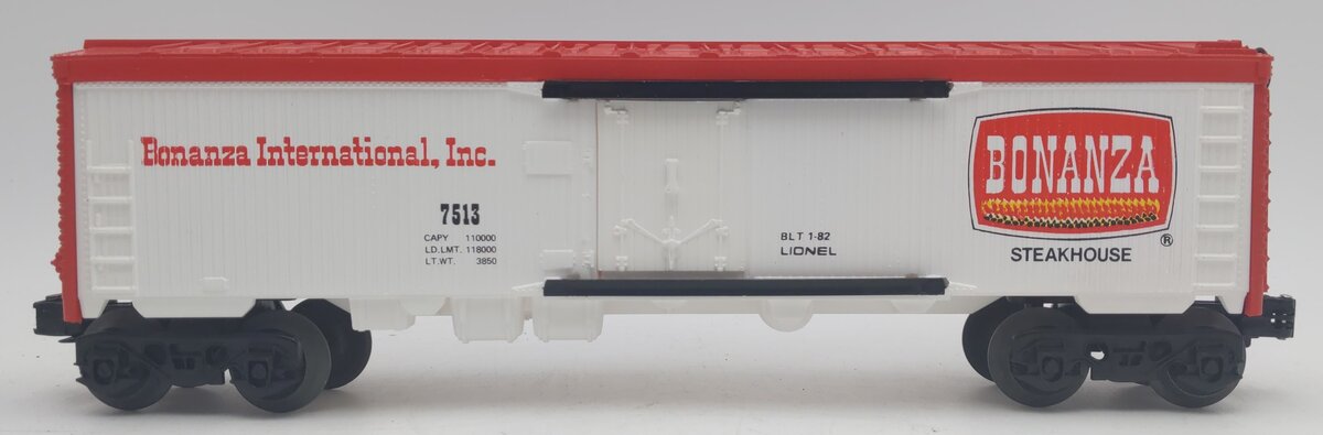 Lionel 6-7513 O Gauge Bonanza Refrigerator Car #7513 LN/Box