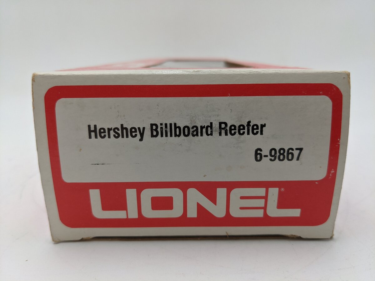 Lionel 6-9867 O Gauge Hershey's Chocolate Billboard Reefer Car #9867 EX/Box