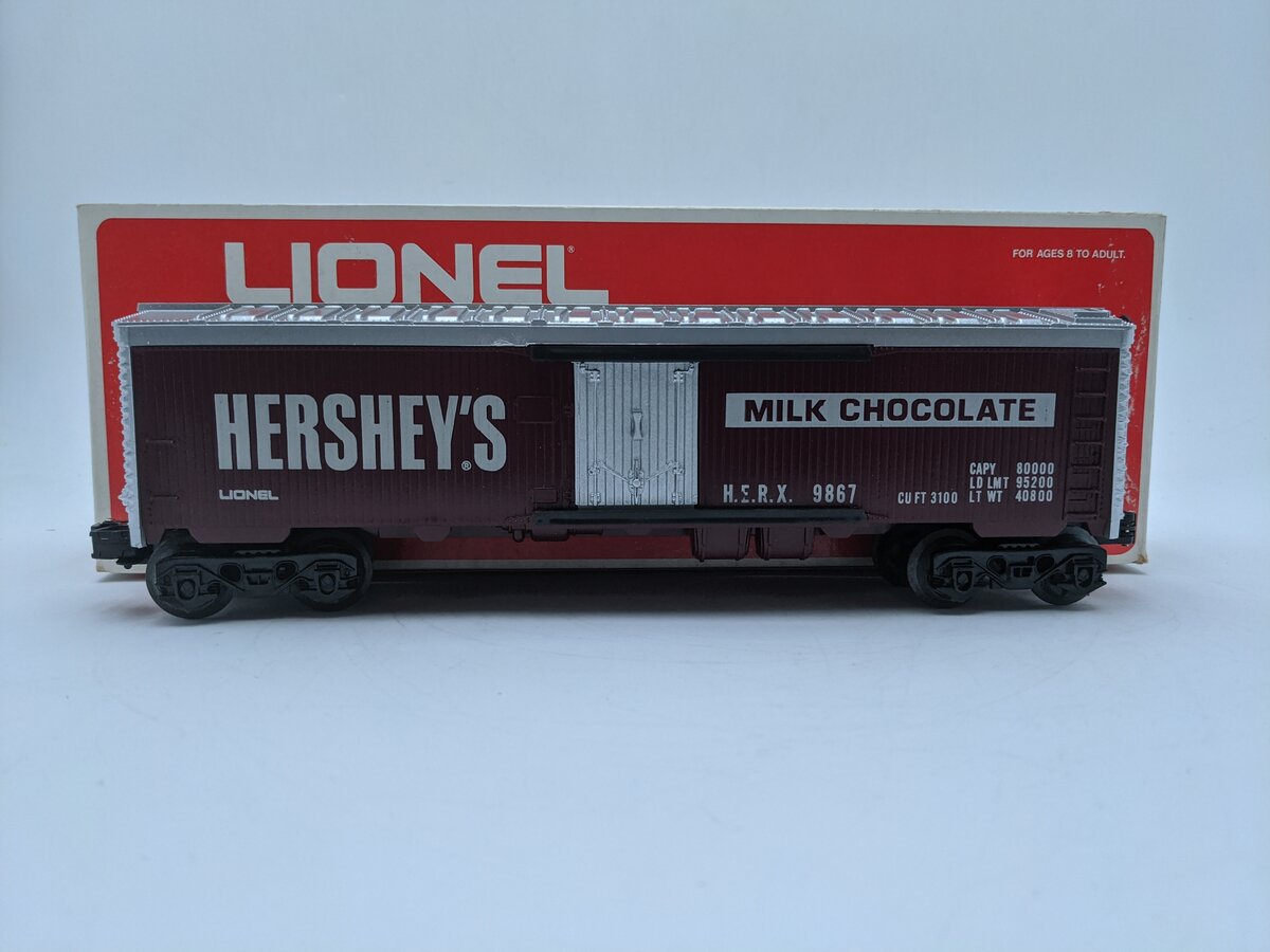 Lionel 6-9867 O Gauge Hershey's Chocolate Billboard Reefer Car #9867 EX/Box