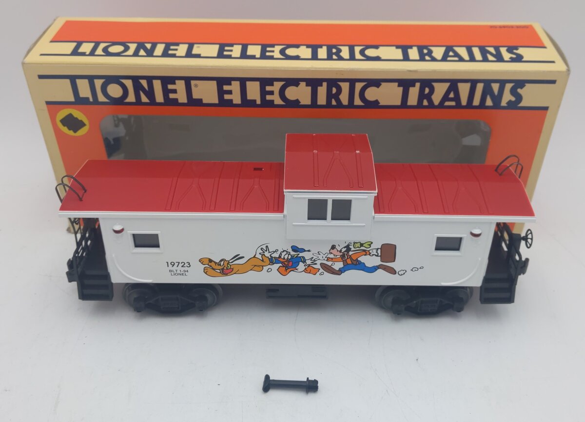 Lionel 6-19723 O Disney Extended Vision Caboose EX/Box