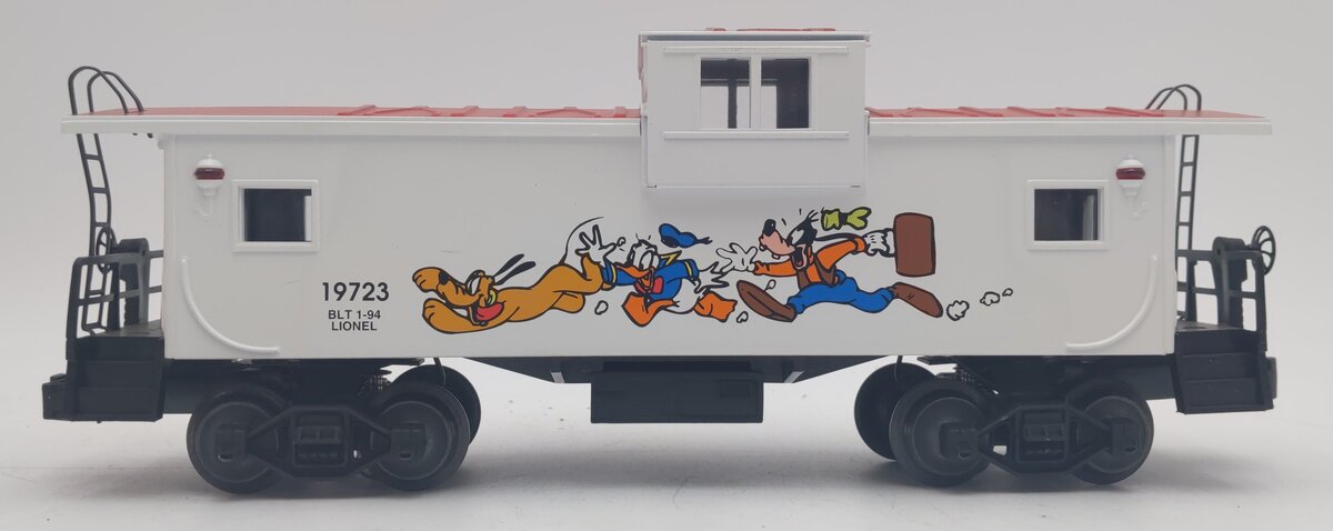 Lionel 6-19723 O Disney Extended Vision Caboose EX/Box