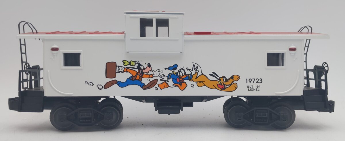 Lionel 6-19723 O Disney Extended Vision Caboose EX/Box