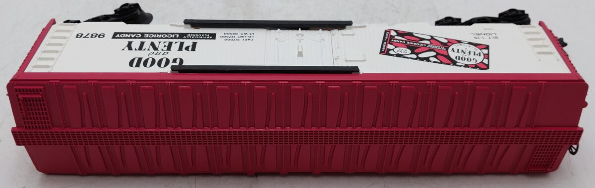 Lionel 6-9878 O Gauge Good & Plenty Billboard Reefer Car EX/Box