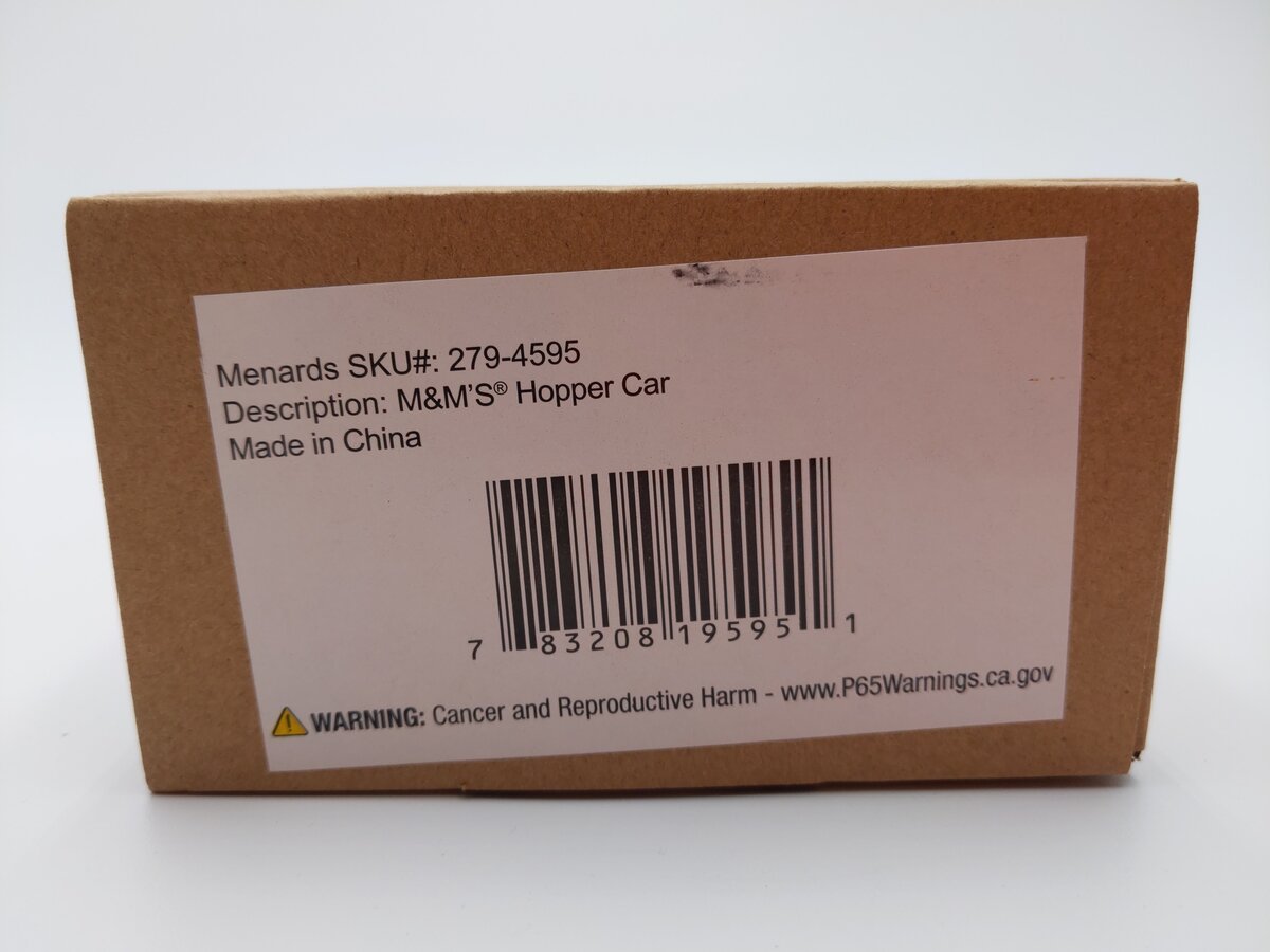Menards 279-4595 O Gauge M&M's Hopper Car #7197 MT/Box