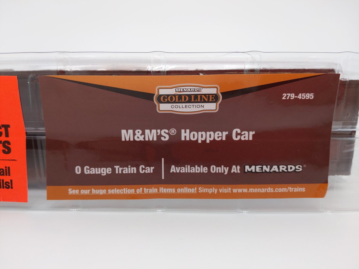 Menards 279-4595 O Gauge M&M's Hopper Car #7197 MT/Box