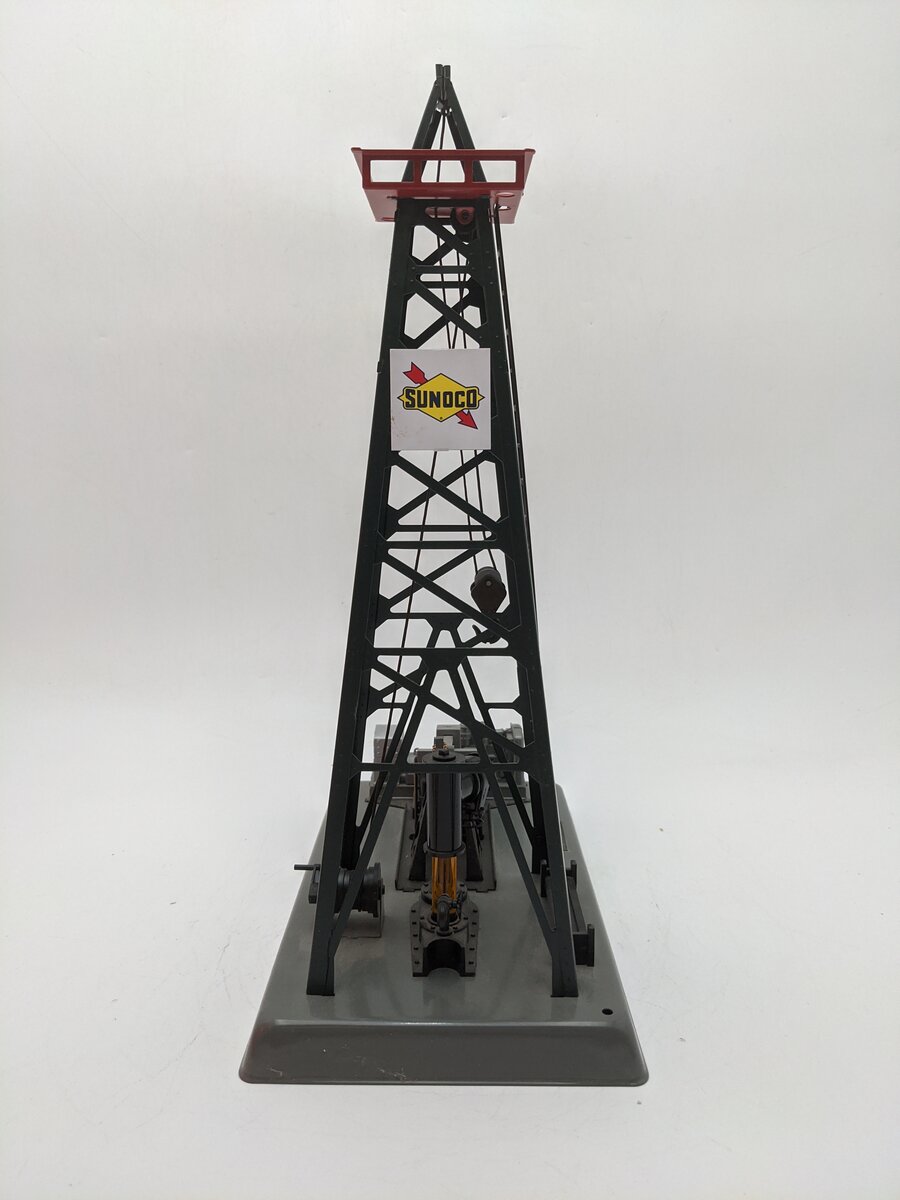 Lionel 6-12944 O Gauge 455 Sunoco Animated Oil Derrick EX/Box
