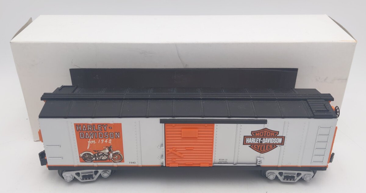 MTH 30-4120A Harley-Davidson Boxcar EX/Box