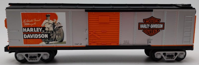 MTH 30-4120A Harley-Davidson Boxcar EX/Box