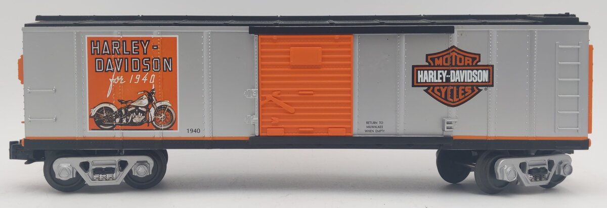 MTH 30-4120A Harley-Davidson Boxcar EX/Box