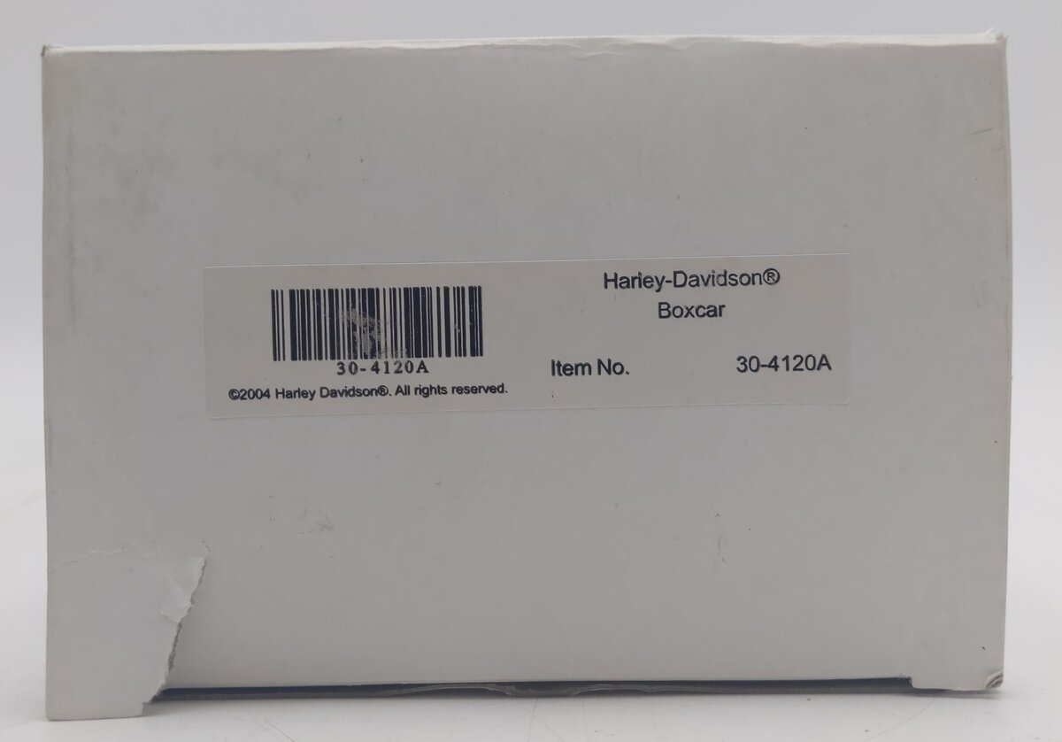 MTH 30-4120A Harley-Davidson Boxcar EX/Box