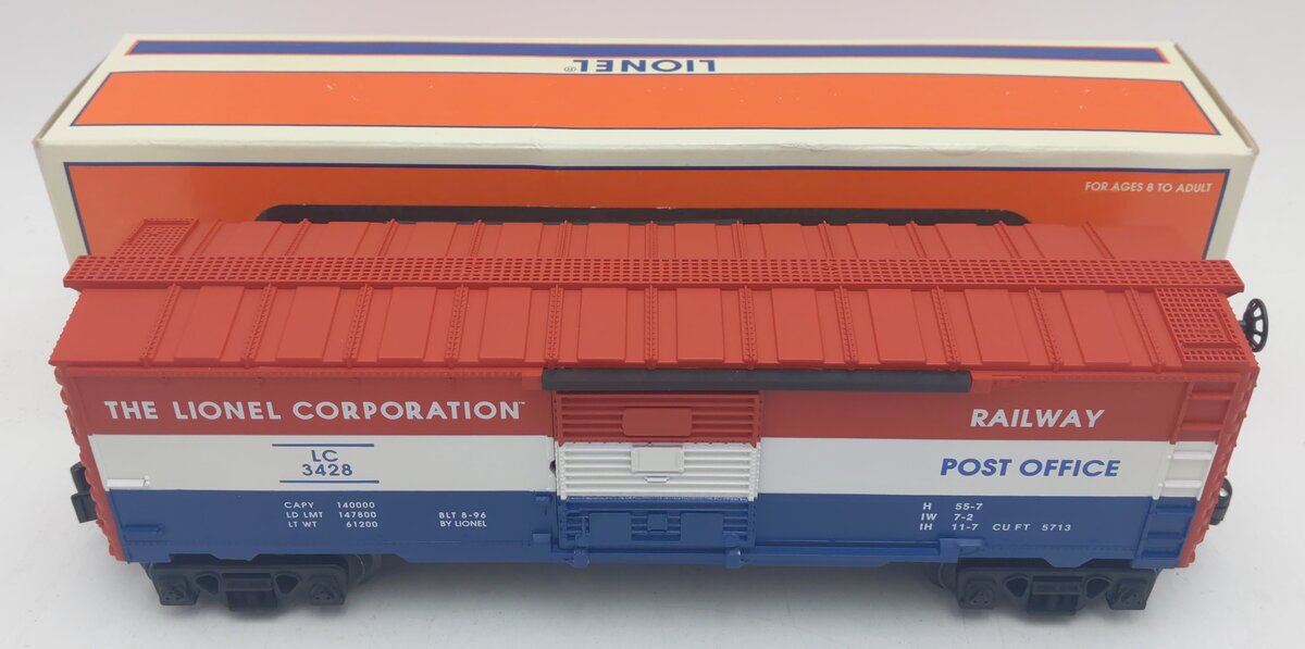 Lionel 6-16740 O Gauge Lionel Corporation Operating Mail Car #3428 EX/Box