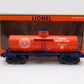 Lionel 6-26114 O "Lionel Smoke Fluid" Service Station Tank Car EX/Box