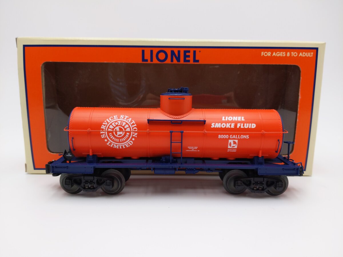 Lionel 6-26114 O "Lionel Smoke Fluid" Service Station Tank Car EX/Box