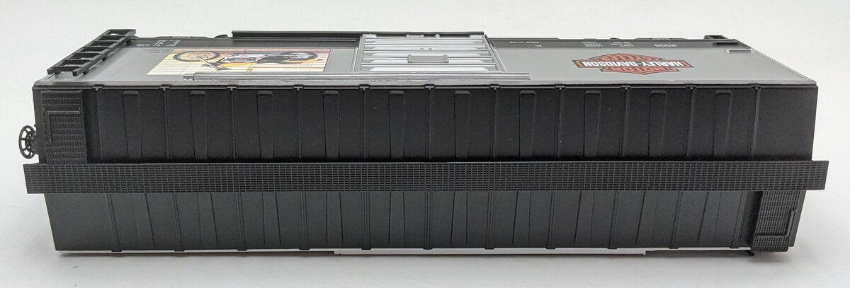 MTH 20-90173A O Gauge Harley-Davidson 2005 XL 883C Sportster 40' Boxcar LN/Box